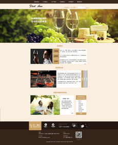 醉美之窗 探索现代酒类网页设计的艺术与科学